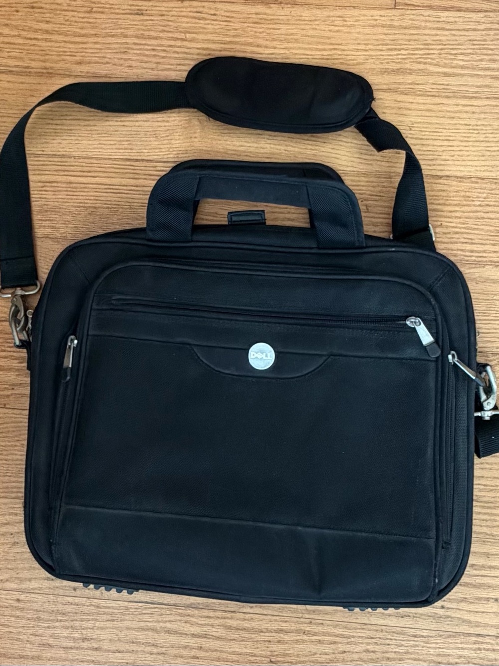 Dell Black Laptop Briefcase with Shoulder Strap